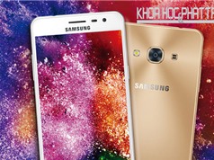 Cận cảnh vẻ “sang chảnh” của Samsung Galaxy J3 Pro