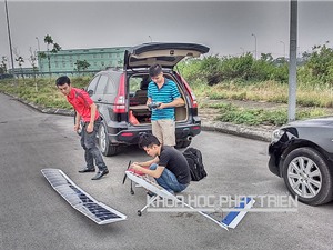 Máy bay chạy bằng pin mặt trời của sinh viên Việt