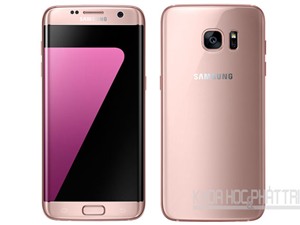 Clip: Mở hộp Samsung Galaxy S7 Edge màu vàng hồng