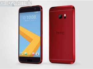 Cận cảnh vẻ đẹp tuyệt mỹ của HTC 10 màu đỏ