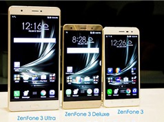 Asus công bố giá bán ZenFone 3 series tại Việt Nam