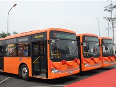Xe buýt Hà Nội trang bị wifi miễn phí