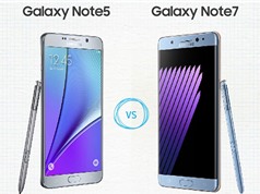 Clip: So sánh vẻ đẹp Galaxy Note 7 và Galaxy Note 5
