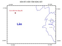 Động đất gây rung lắc mạnh ở Điện Biên