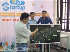 Hệ thống đèn đường thông minh giành giải nhất IoT Startup 2016