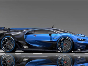 Clip: Siêu xe Bugatti có khả năng tự biến đổi màu sắc