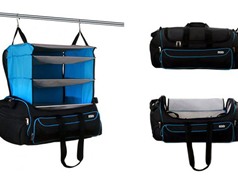 Clip: Túi xách kiêm tủ đựng đồ tiện dụng cho dân phượt