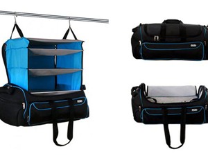 Clip: Túi xách kiêm tủ đựng đồ tiện dụng cho dân phượt