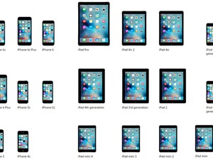 Danh sách các thiết bị được cập nhật lên hệ điều hành iOS 10
