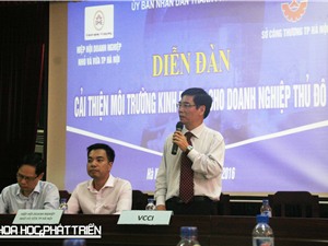 Phó Chủ tịch VCCI: Phát triển cộng đồng doanh nghiệp Thủ đô thành một vườn ươm khởi nghiệp