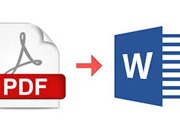 Cách chuyển file PDF sang Word 