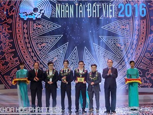 Trao giải thưởng Nhân tài Đất Việt năm 2016