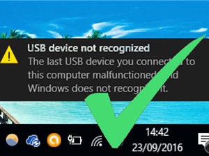 Hướng dẫn sửa lỗi máy tính không nhận USB