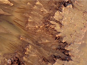 Dải băng trên sao Hỏa có thể cung cấp nước cho dân cư tương lai