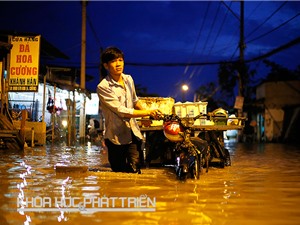 Chống ngập mùa triều cường tại TPHCM: Bơm công suất lớn chỉ là giải pháp tạm thời