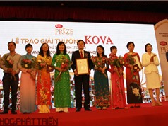 Giải thưởng KOVA 2016: Công trình “Chế phẩm hồng cầu lắng đông lạnh” được tôn vinh