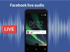 Facebook ra mắt tính năng Live Audio