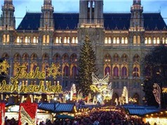 10 khu chợ đẹp rực rỡ cho đêm Giáng sinh ở châu Âu