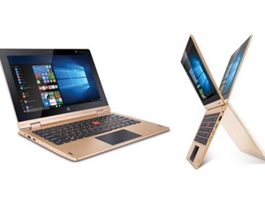 Laptop xoay gập 360 độ, thiết kế đẹp, giá hơn 4 triệu