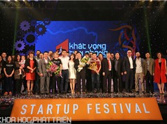 Khoảnh khắc 9 nhóm khởi nghiệp được vinh danh tại Startup Festival 2016
