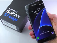 Clip: Mở hộp Samsung Galaxy S7 Edge màu đen ngọc trai