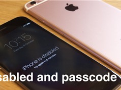 Hướng dẫn mở khóa iPhone, iPad, iPod khi nhập sai mật khẩu nhiều lần