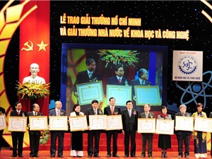 Sắp trao Giải thưởng Hồ Chí Minh; Giải thưởng Nhà nước về khoa học và công nghệ