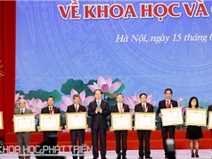 Chủ tịch Nước trao Giải thưởng Hồ Chí Minh về khoa học và công nghệ