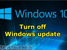 Hướng dẫn vô hiệu hóa tính năng tự động cập nhật trên Windows 10