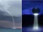 UFO bị nghi hút nước biển Địa Trung Hải bằng vòi rồng
