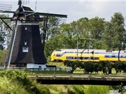 Toàn bộ tàu điện Hà Lan chạy bằng năng lượng gió