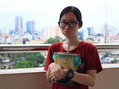 Sinh viên Việt sáng chế thùng nén rác thông minh