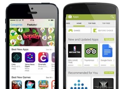 Doanh thu Apple App Store gấp đôi Google Play Store
