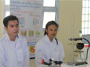 Nhóm học sinh Sóc Trăng chế tạo thành công thuốc trừ sâu từ… cây dại