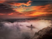 Budapest biến thành “thiên đường trần gian” nhờ… sương mù