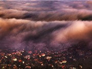 “Paris Đông Âu” đẹp tựa tiên cảnh khi bị sương phủ