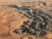 Chùm ảnh khu nghỉ dưỡng trên sa mạc biệt lập lớn nhất thế giới