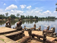 Chiêm ngưỡng nét kiến trúc độc đáo của hồ Srah Srang
