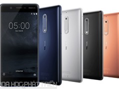 Nokia giới thiệu 3 smartphone tại MWC 2017