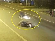 Clip: Vụ tai nạn xe máy “rợn người” ở Đồng Nai 