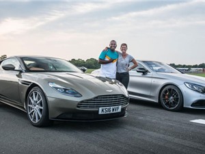 Clip: Aston Martin DB11 đua tốc độ với Mercedes-AMG S63 Coupe