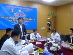 700 y, bác sĩ dự Hội thao kỹ thuật sáng tạo tuổi trẻ ngành y tế Hà Nội