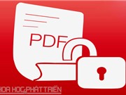 Hướng dẫn cách chặn tính năng copy, chỉnh sửa, in ấn trên file PDF