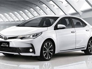 Toyota Corolla Altis 2017 đến Ấn Độ