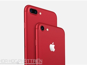 Apple ra mắt iPhone 7 và iPhone 7 Plus phiên bản màu đỏ, giá không đổi