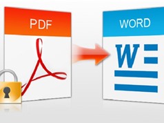 Hướng dẫn chuyển đổi file PDF sang Word bằng phần mềm