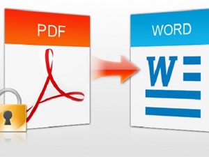 Hướng dẫn chuyển đổi file PDF sang Word bằng phần mềm