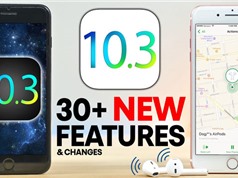 Apple ra iOS 10.3 giúp tiết kiệm bộ nhớ cho iPhone, iPad