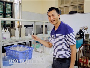 TS Nguyễn Ngọc Minh - nhà nghiên cứu trong lĩnh vực tái chế, xử lý môi trường