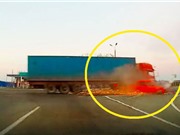 CLIP HOT NHẤT TRONG NGÀY: Xe container đâm nát ô tô, báo đốm tấn công trăn